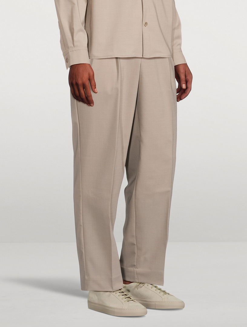 Benn Light Wool Relaxed Pants