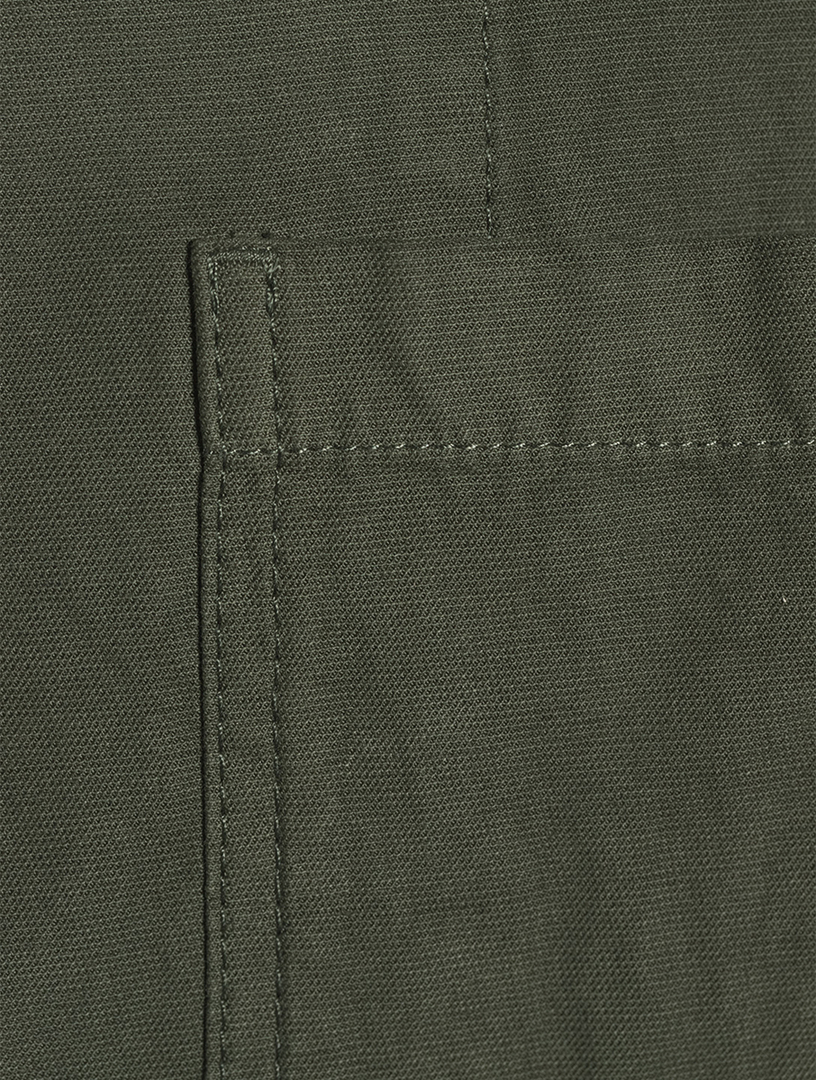 Tyge Cotton And Linen Overshirt