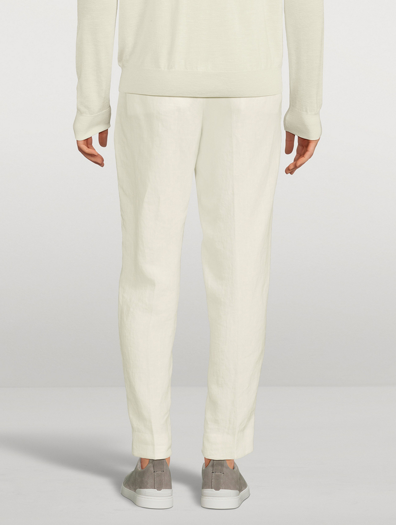 Stretch Cotton Pants