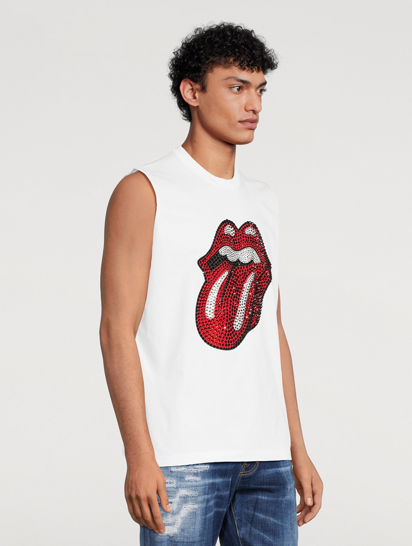 Sleeveless Slim-Fit T-Shirt