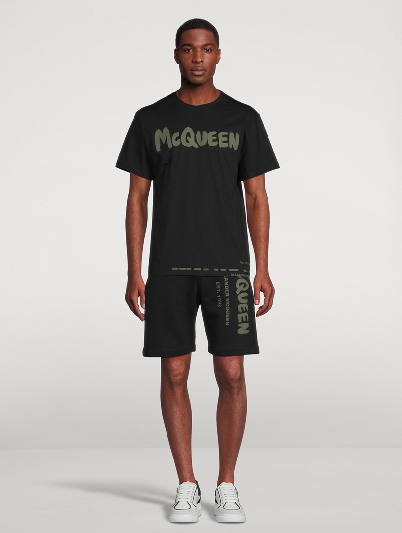 Graffiti Logo Sweat Shorts