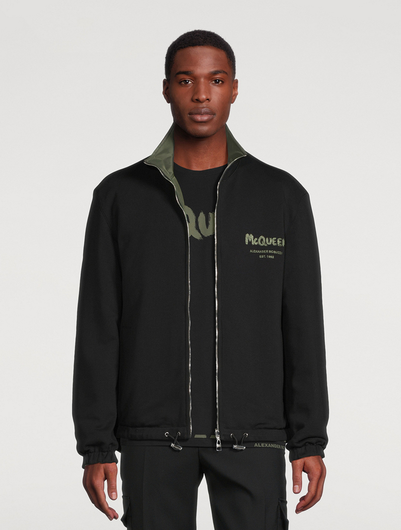 Cotton And Nylon Reversible Jacket
