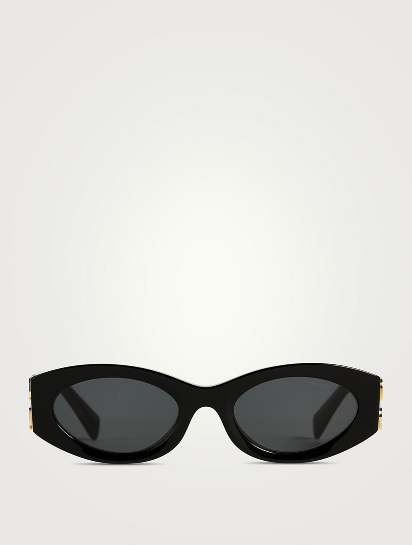 Miu miu black cat eye outlet sunglasses