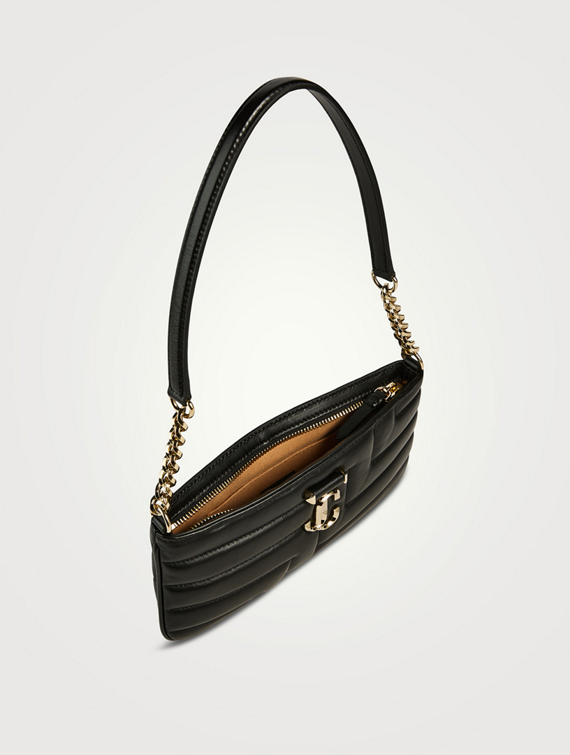 Jimmy choo black hot sale shoulder bag