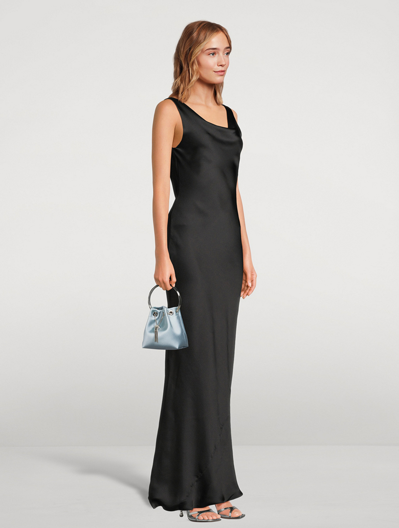 Bon Bon Satin Clutch