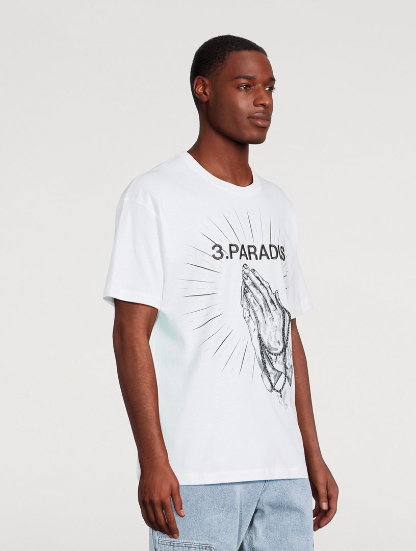 Praying Hands Cotton T-Shirt