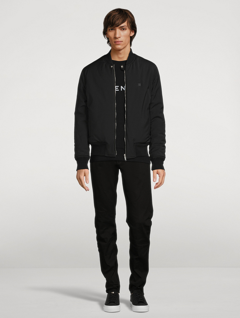 4G Wool Reversible Bomber Jacket