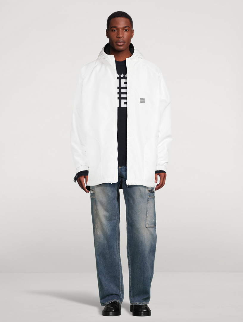Fleece Reversible Football Parka
