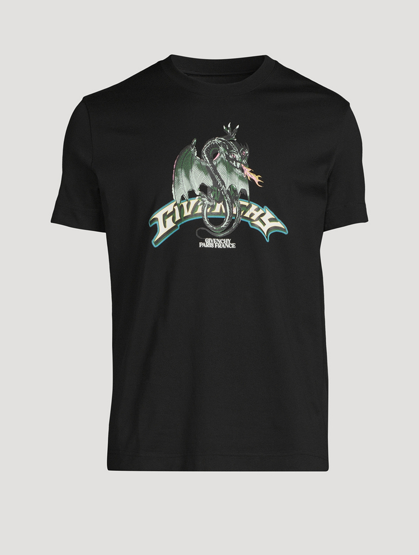 Dragon Cotton Slim Fit T Shirt