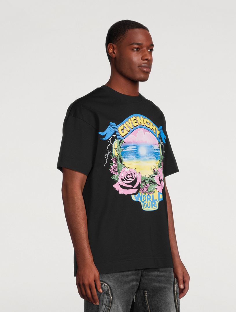 GIVENCHY World Tour Oversized T Shirt Holt Renfrew