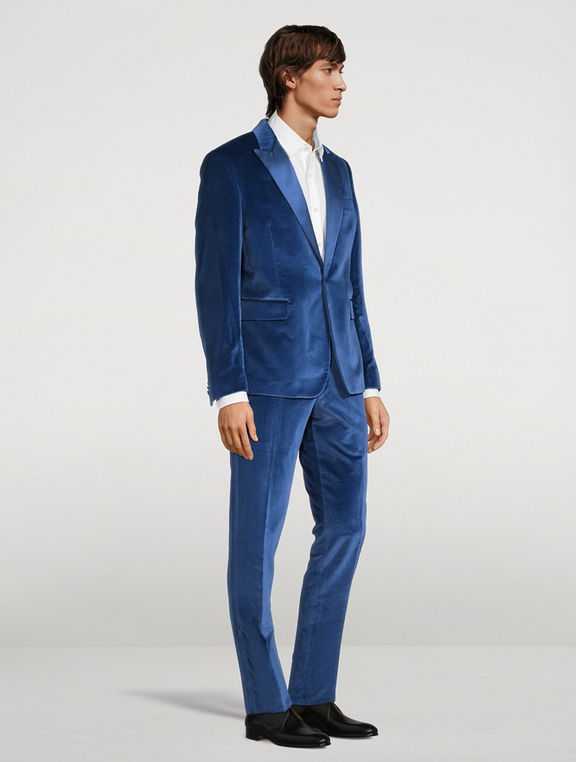 PAUL SMITH Velvet Two-Piece Evening Suit | Holt Renfrew