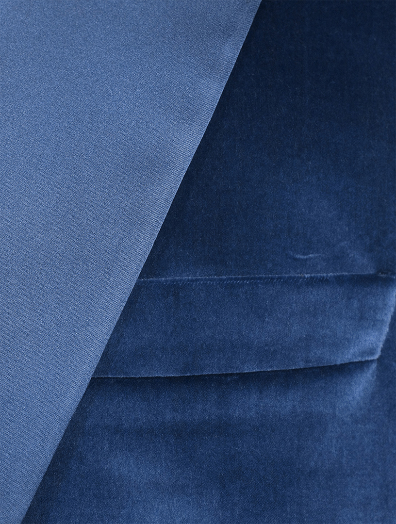 Velvet Two-Piece Evening Suit