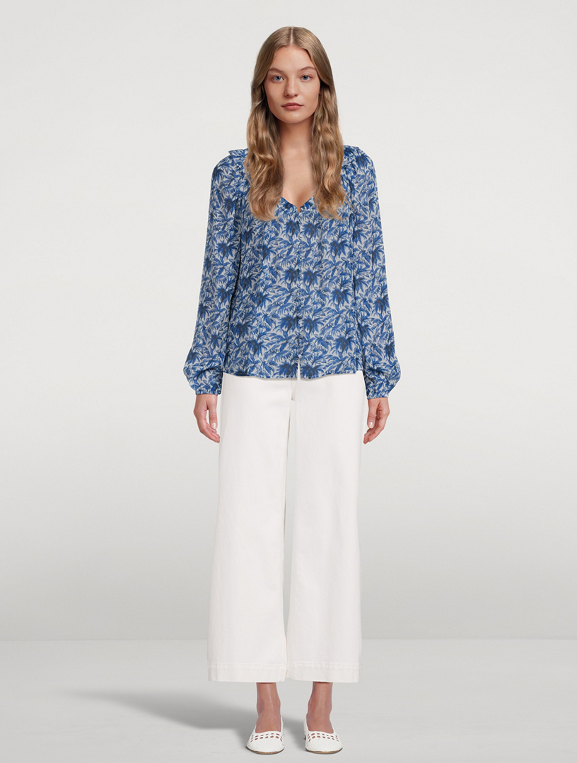 Harper Ankle Jeans With Raw Edge