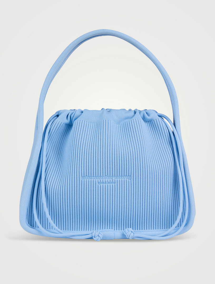 ALEXANDER WANG Small Ryan Rib Knit Shoulder Bag Holt Renfrew