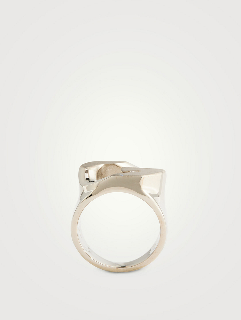G Logo Signet Ring