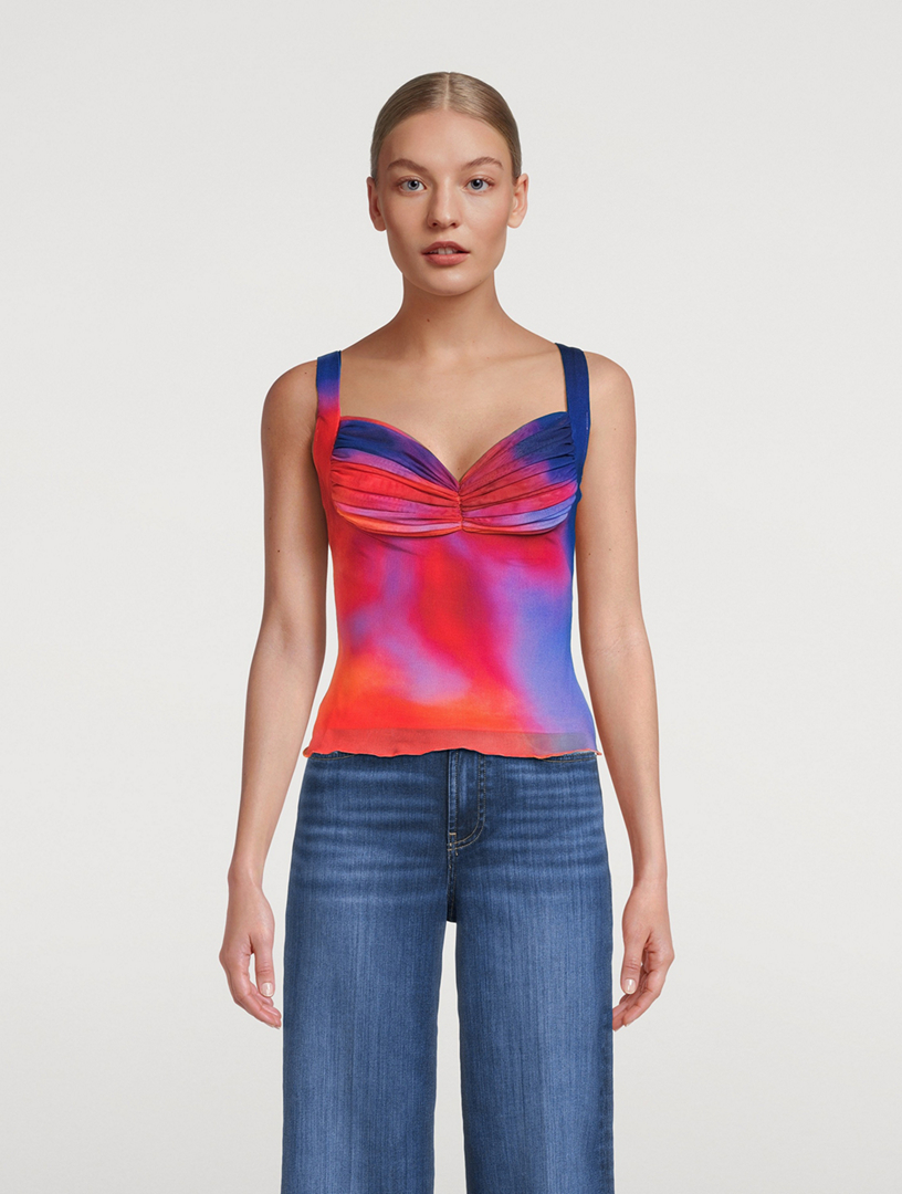 Flower Blur Gloria Top