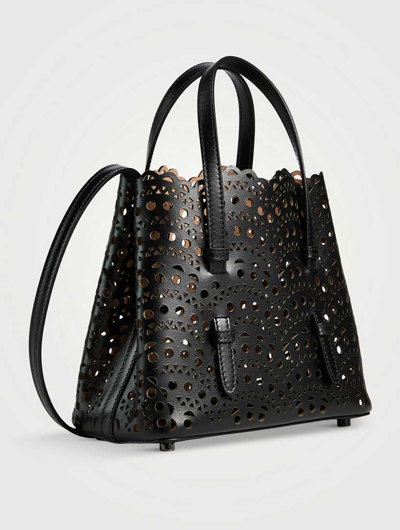 ALAÏA Mina 20 Leather Tote Bag | Holt Renfrew