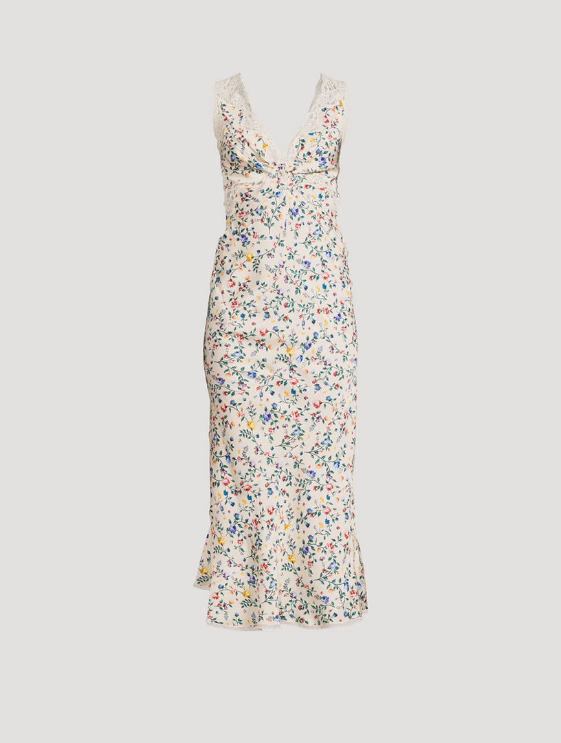 Midi Dress Floral Print