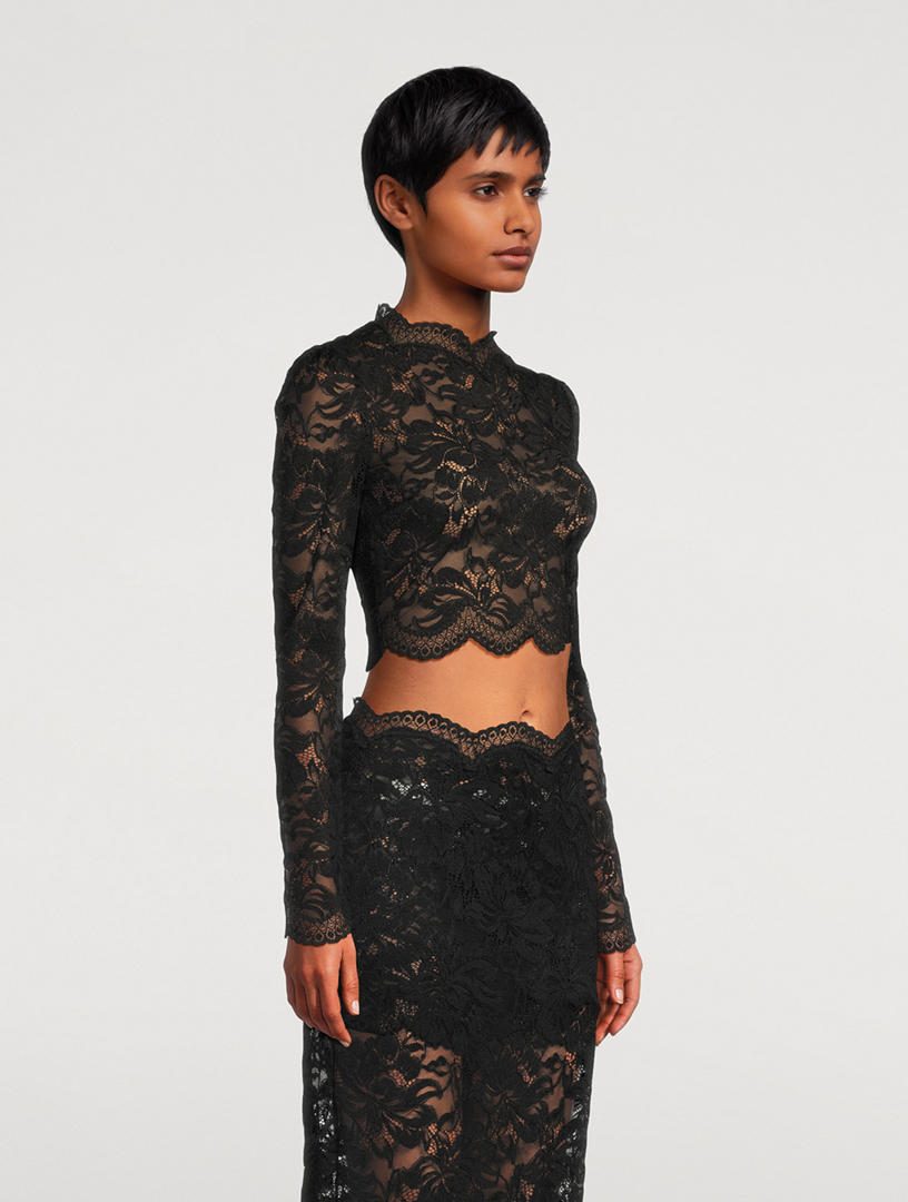 Lace Crop Top