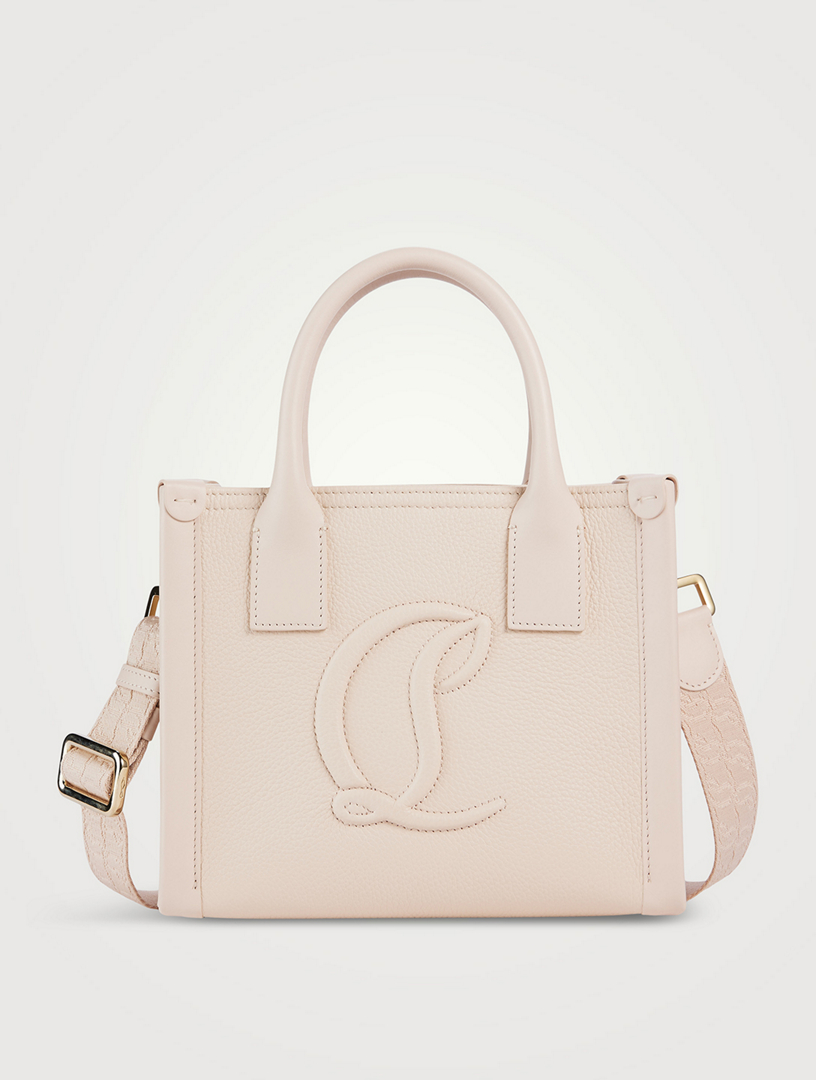 Mini By My Side Leather Tote Bag