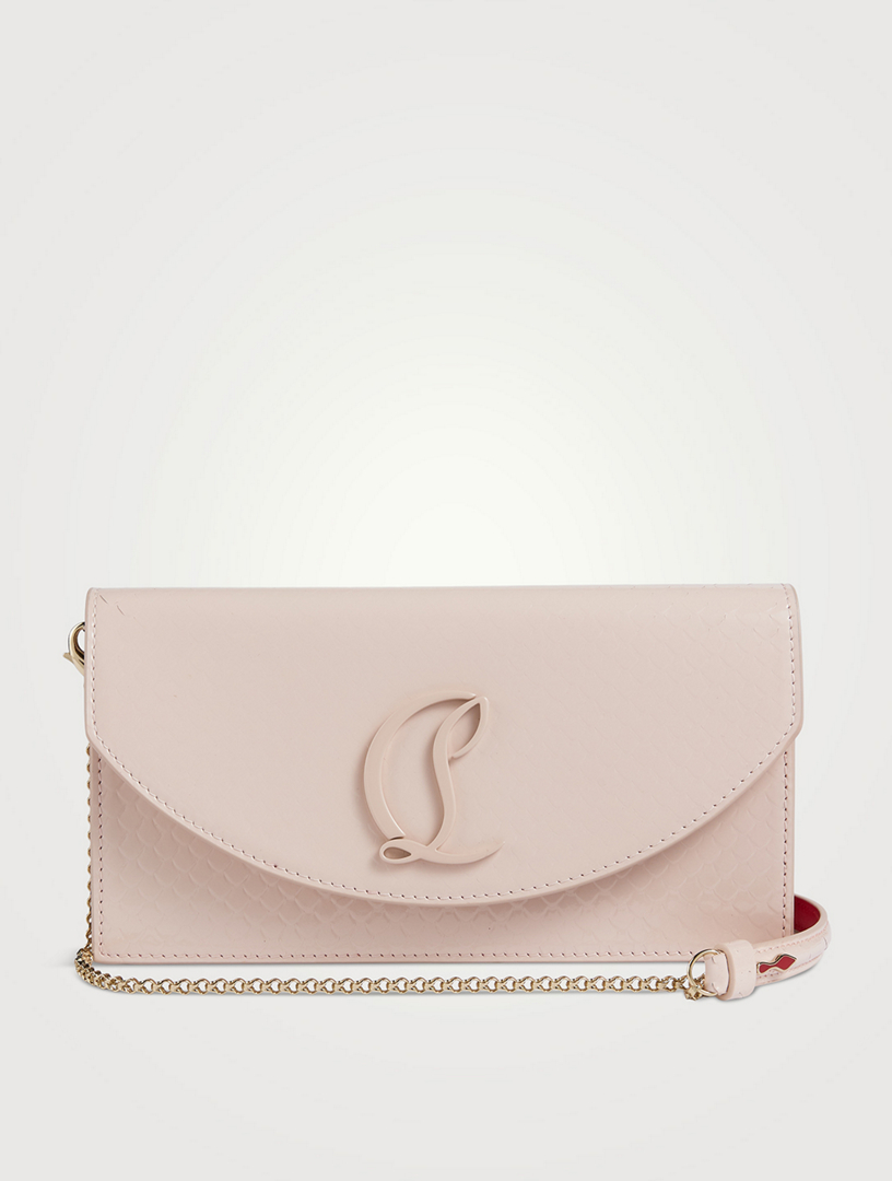 Loubi54 leather online clutch