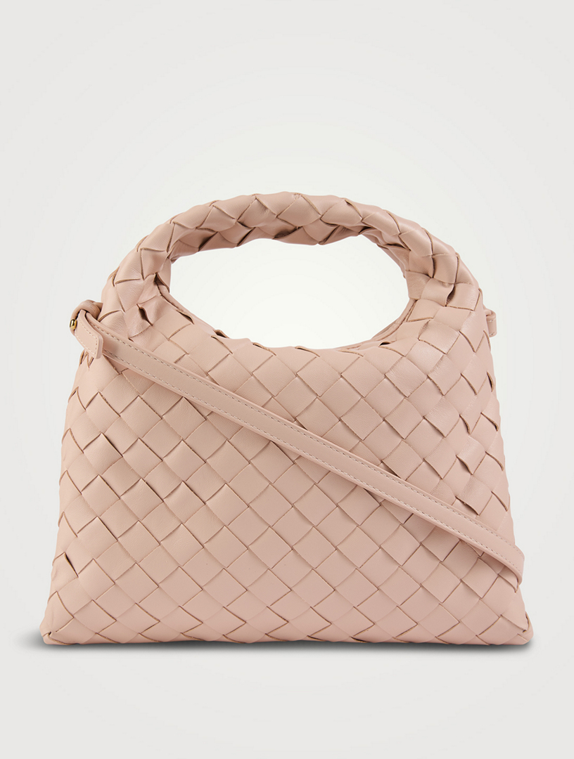 Sac port paule Hop en cuir Intrecciato mini