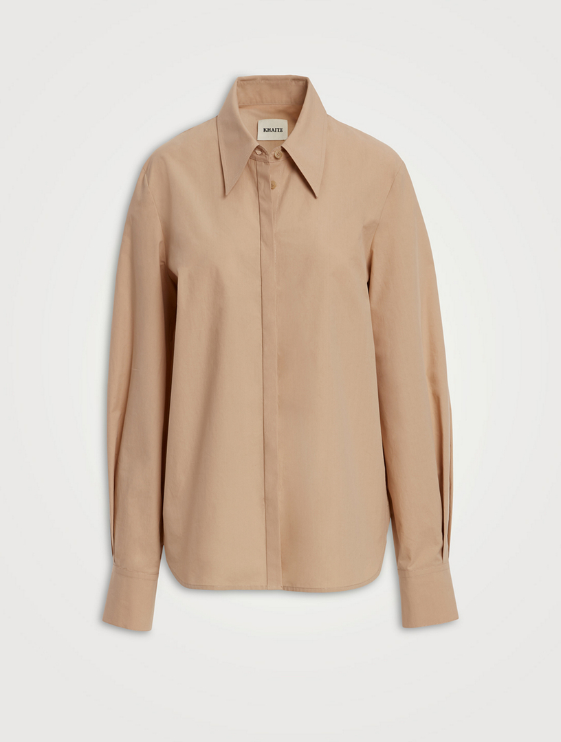 The Minta Silk Georgette Shirt