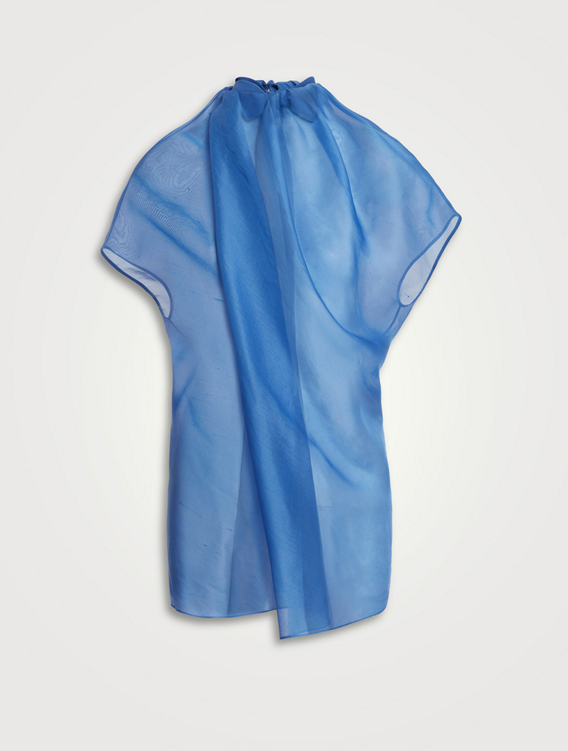 The Kass Silk Shantung Blouse