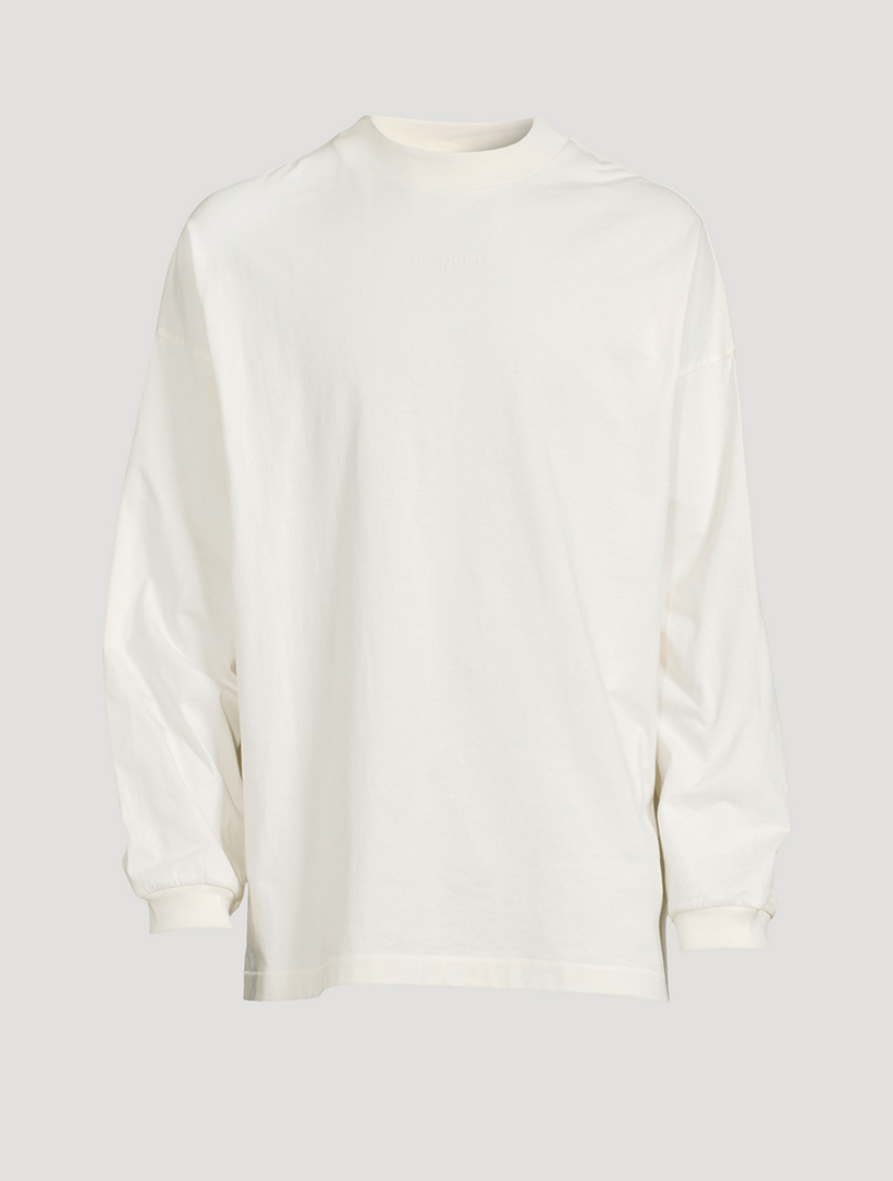 FEAR OF GOD ESSENTIALS Cotton Logo Long-Sleeve T-Shirt | Holt Renfrew