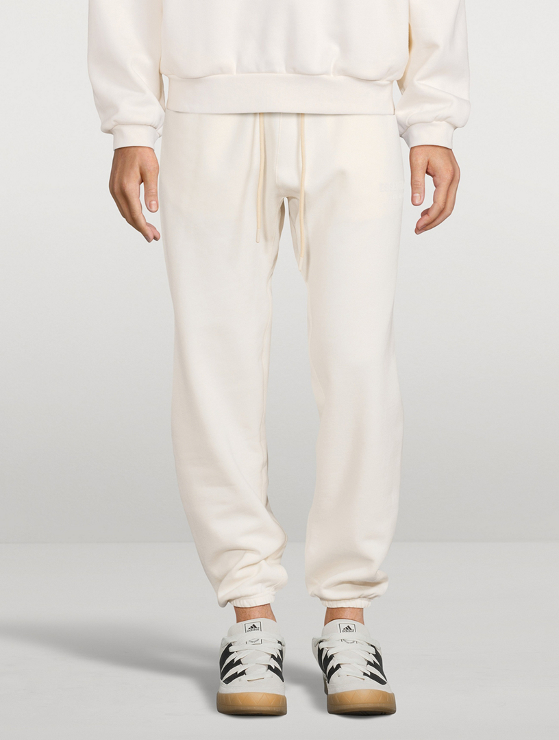 FEAR OF GOD ESSENTIALS Cotton-Blend Logo Sweatpants | Holt Renfrew