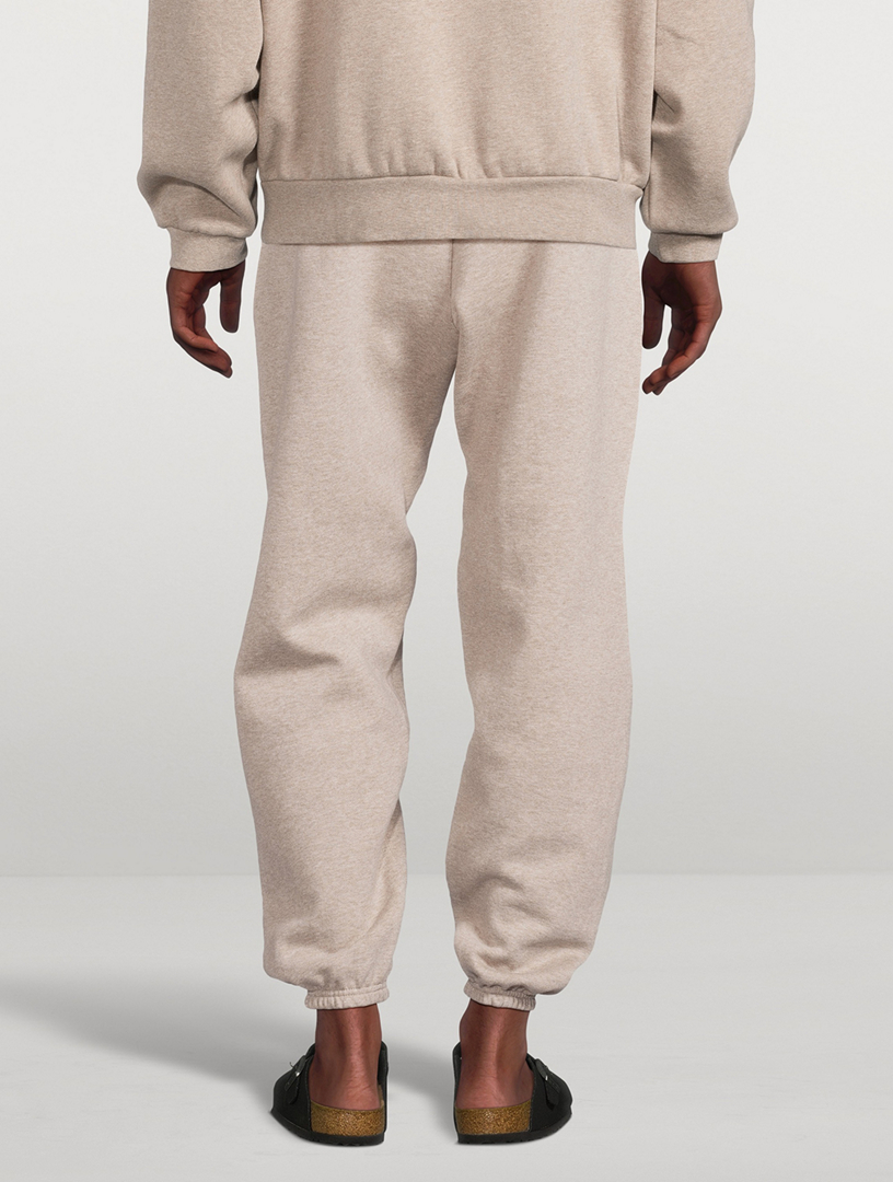 Cotton-Blend Logo Sweatpants