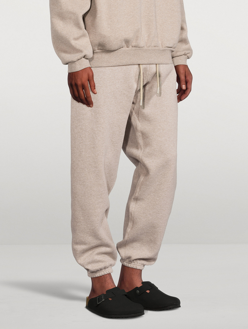 Cotton-Blend Logo Sweatpants