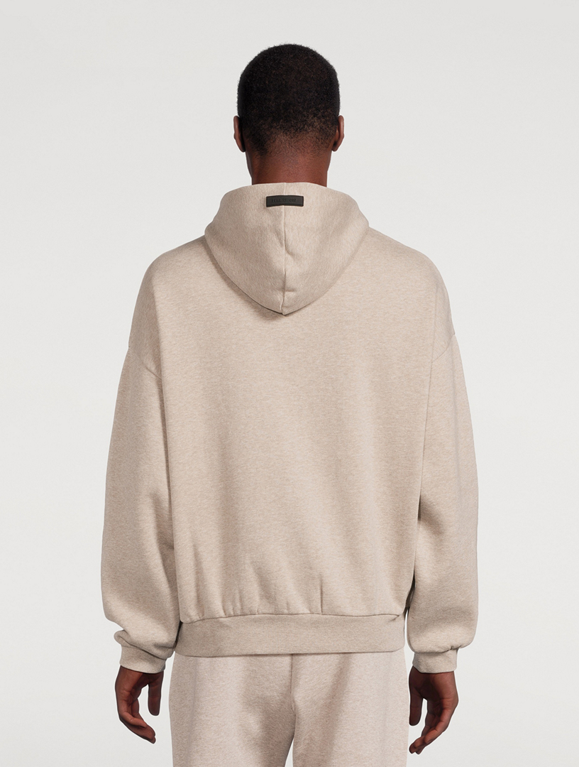 essentials tan cotton sweatshirt
