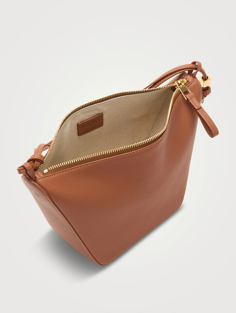 LOEWE Mini Hammock Leather Shoulder Bag | Holt Renfrew