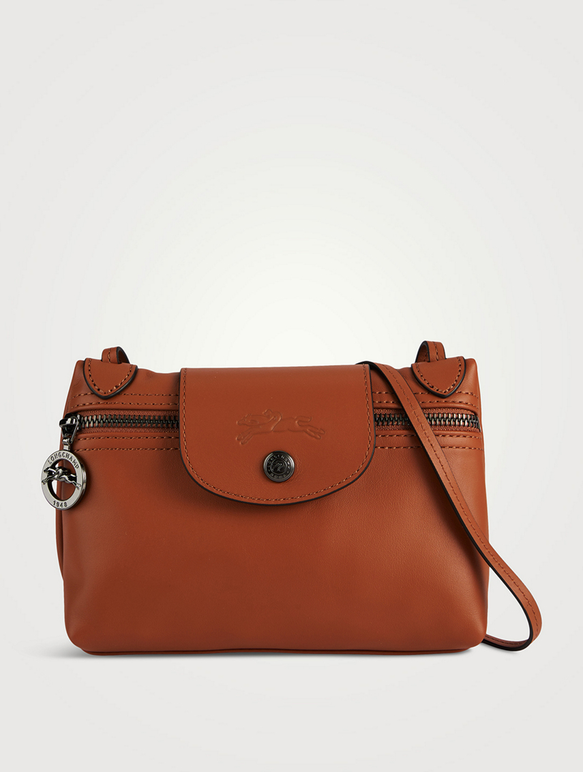 Longchamp crossbody leather discount bag