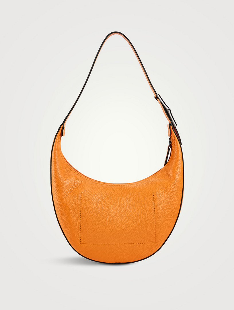 Medium Roseau Leather Shoulder Bag