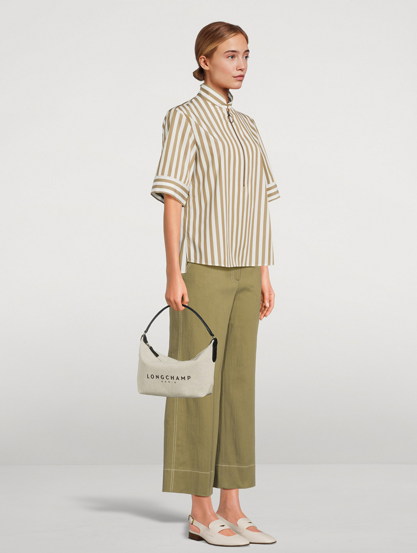 ショルダーバッグ・ポシェット LONGCHAMP PARIS Essential canvas crossbody bag Beige s-l400.jpg