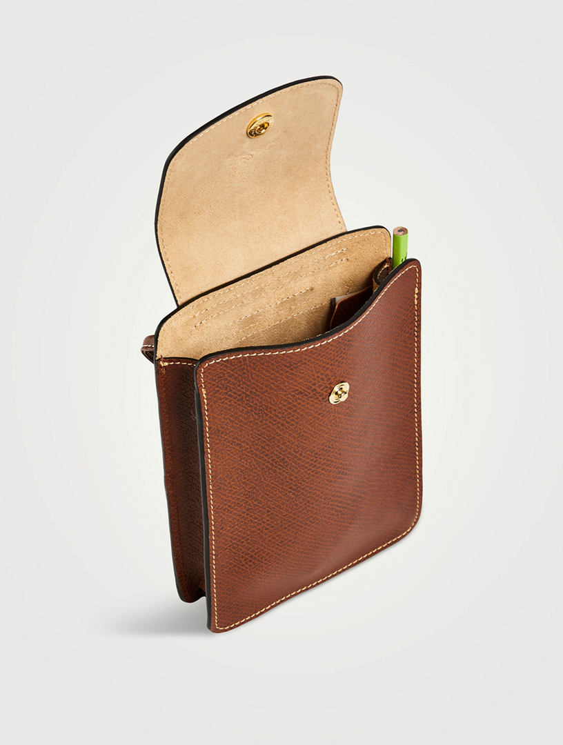 XS Épure Leather Crossbody Bag