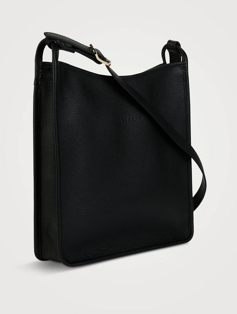 Medium Le Foulonné Leather Crossbody Bag