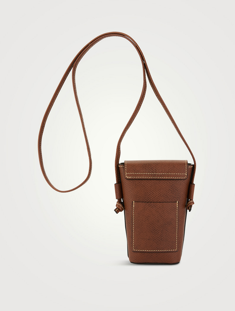 Brown clearance leather crossbody