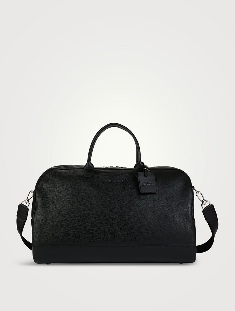 Medium Le Foulonné Leather Travel Bag