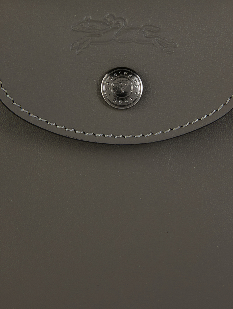 XS Le Pliage Xtra Leather Top Handle Bag