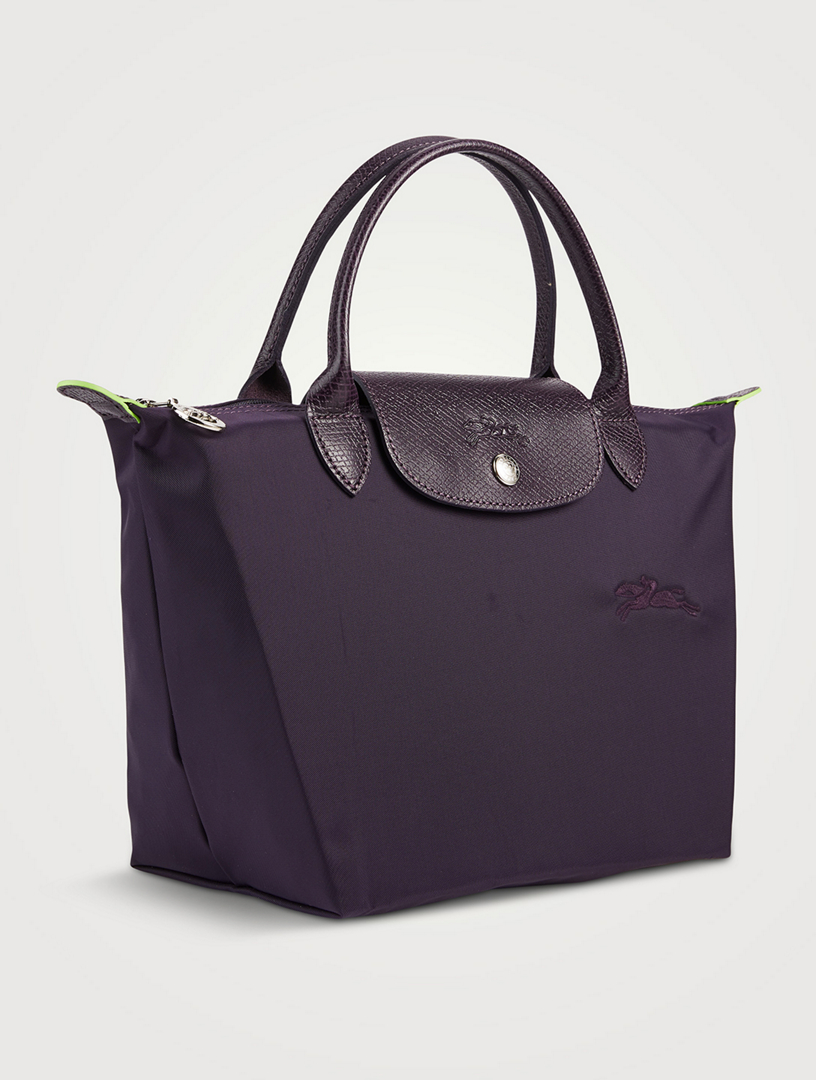 LONGCHAMP Small Le Pliage Green Top Handle Bag | Holt Renfrew