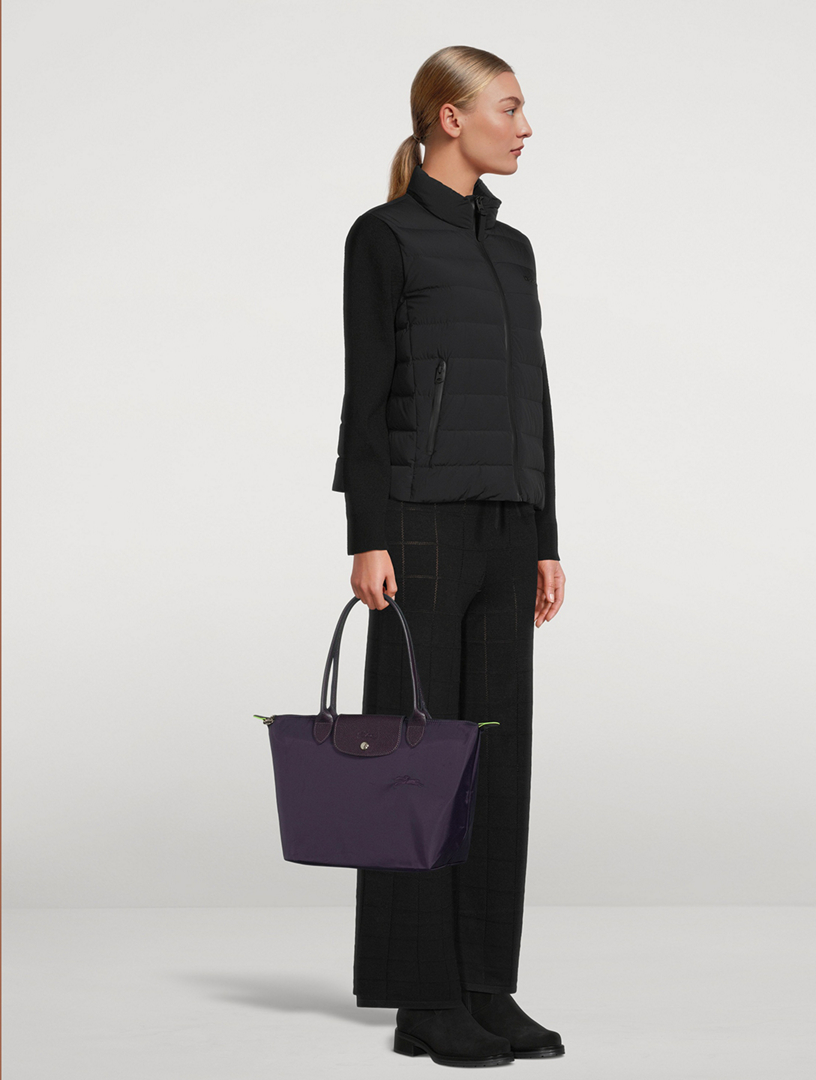 Medium Le Pliage Green Shoulder Bag
