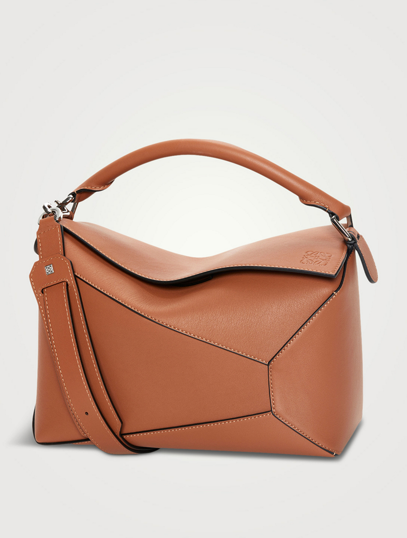 Sac Puzzle Edge en cuir, moyen