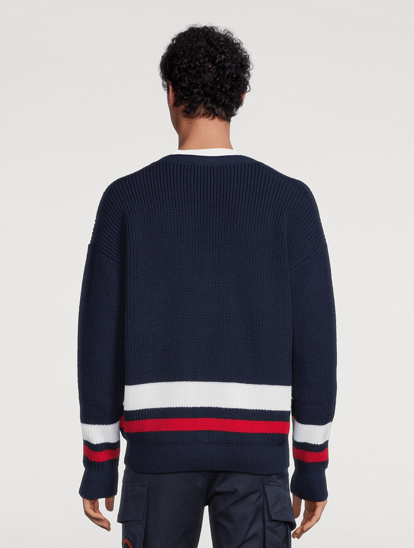 D2 Wool Knit Cardigan