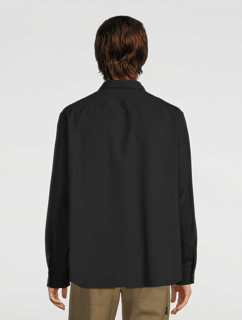 Stretch-Wool Shirt