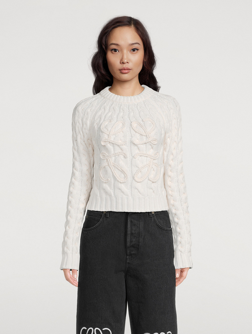 Anagram Shrunken Sweater