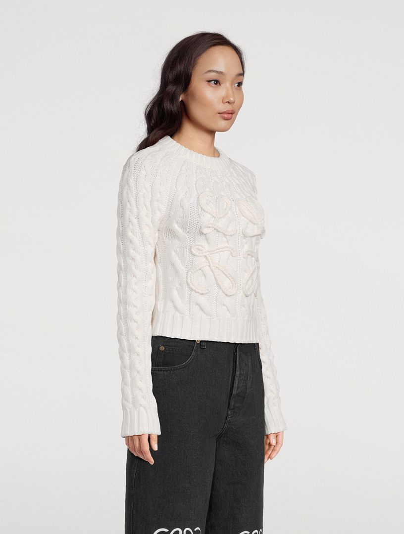Anagram Shrunken Sweater