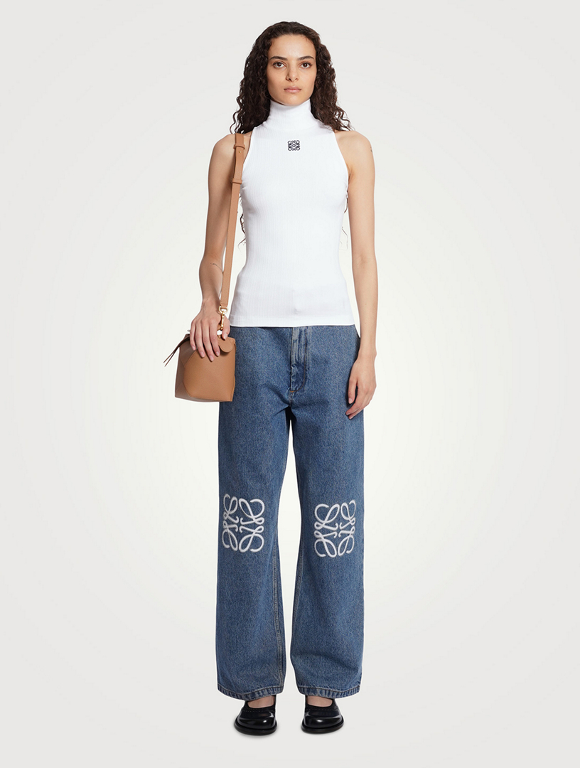 Anagram Mockneck Tank Top